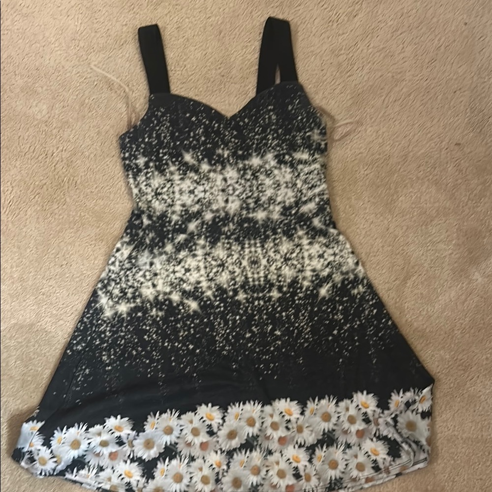 Starry Night Black Dress